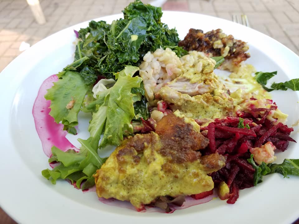 Cooking in the kitchen